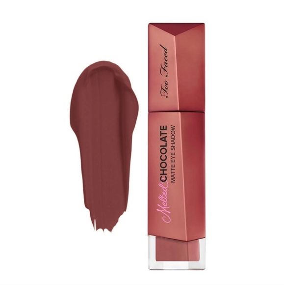 NIB Too Faced Melted Chocolate Matte Eye Shadow in Chocolate Wine - Picture 1 of 11